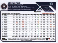 Houston Astros 2023 Topps Factory Sealed 17 Card Team Set 2022 World Series Champions with Jeremy Pena Topps All Star Rookie Cup PLUS
