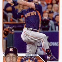 Houston Astros 2023 Topps Factory Sealed 17 Card Team Set 2022 World Series Champions with Jeremy Pena Topps All Star Rookie Cup PLUS