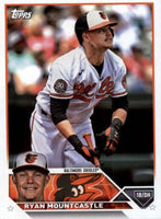 Baltimore Orioles 2023 Topps Factory Sealed 17 Card Team Set with Adley Rutschman and Gunnar Henderson Rookie Cards Plus
