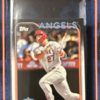 2024 Topps American League All Star Standouts Factory Sealed Limited Edition 17 Card Team Set Featuring Mike Trout and Aaron Judge Plus