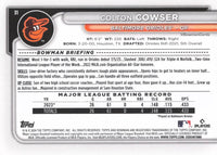 Baltimore Orioles 2024 Bowman 10 Card Team Set made by Topps with Adley Rutschman and Gunnar Henderson Plus Colton Cowser and Jordan Westburg Rookie Cards
