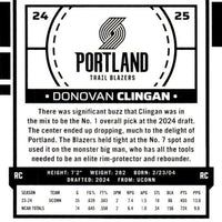Portland Trail Blazers 2024 2025 Hoops Factory Sealed Team Set Featuring Scoot Henderson and Deandre Ayton with Donovan Clingan Rookie Card Plus