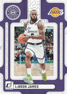 LeBron James 2023 2024 Panini Donruss Hardwood Masters Series Mint Card #8