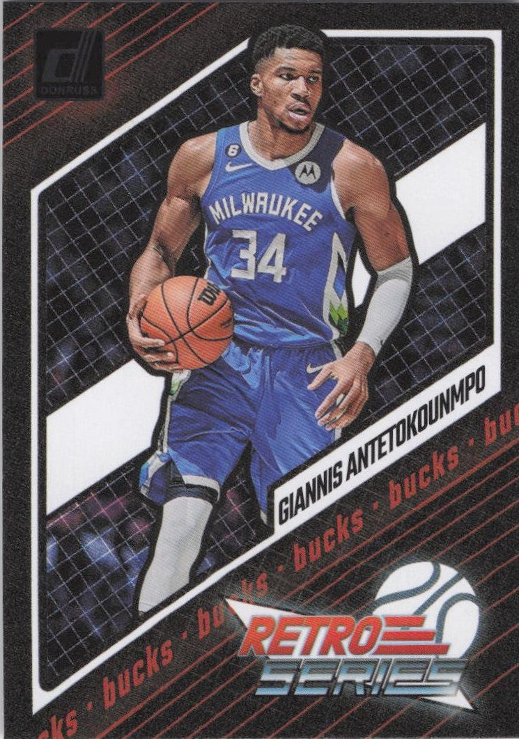 Giannis Antetokounmpo 2023 2024 Donruss Retro Card #23