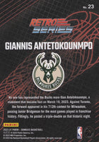 Giannis Antetokounmpo 2023 2024 Donruss Retro Card #23
