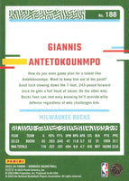 Giannis Antetokounmpo 2023 2024 Donruss Card #188
