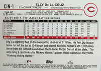 Cincinnati Reds 2024 Topps Factory Sealed 17 Card Team Set Featuring Rookie Cards of Elly De La Cruz and Andrew Abbot Plus
