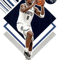 Anthony Edwards 2024 2025 Panini NBA Hoops Tribute Series Mint Card #286