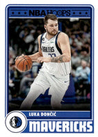 Luka Doncic 2023 2024 Panini HOOPS Series Mint Basketball Tribute Subset Card #295
