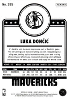 Luka Doncic 2023 2024 Panini HOOPS Series Mint Basketball Tribute Subset Card #295
