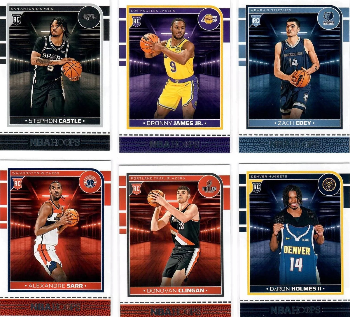 2024 2025 Hoops NBA Basketball Series Complete Mint 300 Card Set LOADE ...