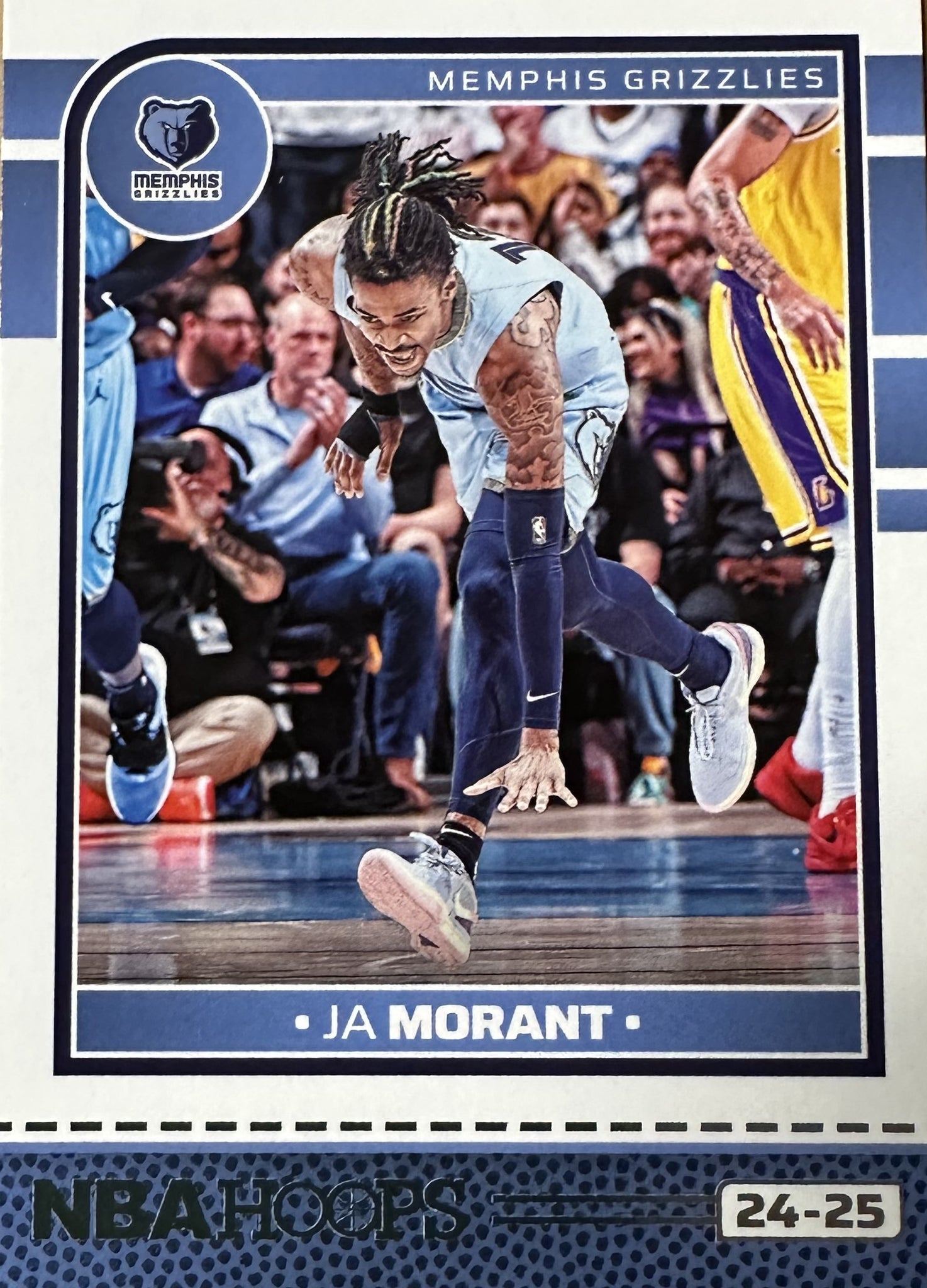 Ja Morant 2024 2025 Hoops Basketball Series Mint Card #168 | The