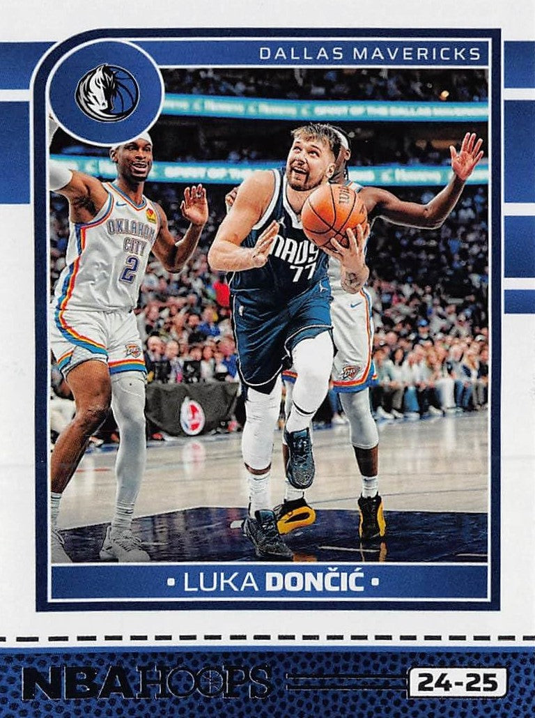 Luka Doncic 2024 2025 Panini HOOPS Series Mint Basketball Card #115