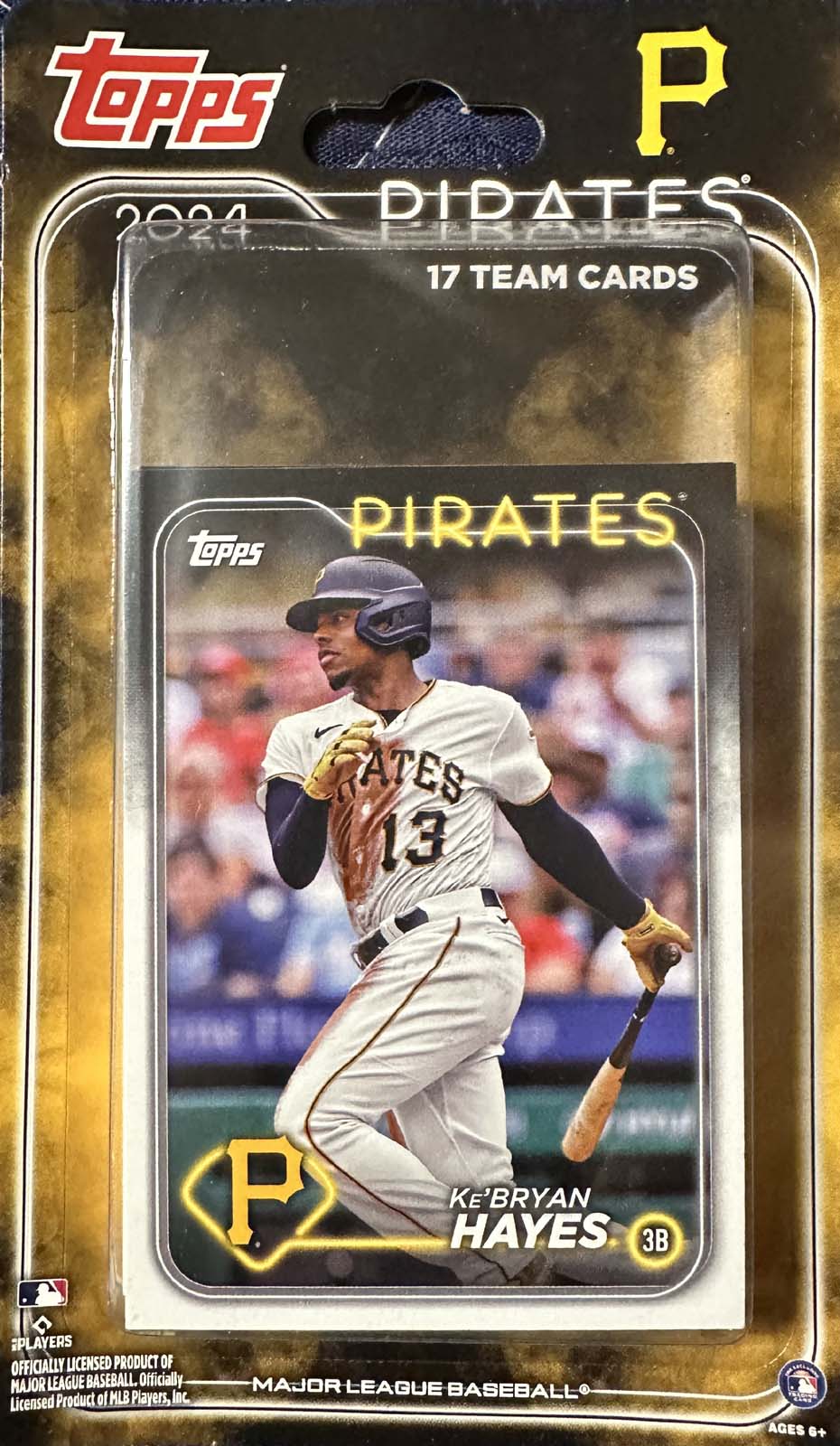 Pittsburgh Pirates 2024 Topps Factory Sealed 17 Card Team Set Featuring 6 Rookie Cards