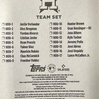 Houston Astros 2024 Topps Factory Sealed 17 Card Team Set Featuring Justin Verlander, Alex Bregman and Jose Altuve Plus Grae Kessinger Rookie Card