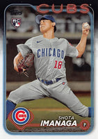 Chicago Cubs 2024 Topps Complete Mint Hand Collated 28 Card Team Set Featuring Seiya Suzuki, Dansby Swanson and Cody Bellinger with 6 Rookie Cards Shota Imanaga, Daniel Palencia and Luke Little Plus
