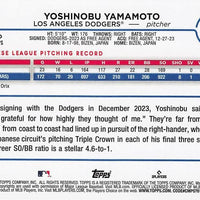 Los Angeles Dodgers 2024 Topps Complete Mint 29 Card Hand Collated Team Set Shohei Ohtani Freddie Freeman and Mookie Betts with Rookie Cards of Jonny Deluca Yoshinobu Yamamoto and Kyle Hurt Plus