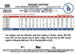 Los Angeles Dodgers 2024 Topps Complete Mint 29 Card Hand Collated Team Set Shohei Ohtani Freddie Freeman and Mookie Betts with Rookie Cards of Jonny Deluca Yoshinobu Yamamoto and Kyle Hurt Plus