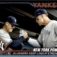 New York Yankees 2024 Topps Complete Mint Hand Collated 21 Card Team Set Featuring 3 Different Aaron Judge Cards Plus Gerrit Cole and Rookie Cards of Clay Holmes, Austin Wells and Jasson Dominguez