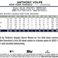 New York Yankees 2024 Topps Complete Mint Hand Collated 21 Card Team Set Featuring 3 Different Aaron Judge Cards Plus Gerrit Cole and Rookie Cards of Clay Holmes, Austin Wells and Jasson Dominguez