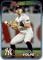 New York Yankees 2024 Topps Complete Mint Hand Collated 21 Card Team Set Featuring 3 Different Aaron Judge Cards Plus Gerrit Cole and Rookie Cards of Clay Holmes, Austin Wells and Jasson Dominguez
