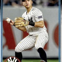 New York Yankees 2024 Topps Complete Mint Hand Collated 21 Card Team Set Featuring 3 Different Aaron Judge Cards Plus Gerrit Cole and Rookie Cards of Clay Holmes, Austin Wells and Jasson Dominguez