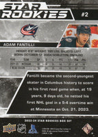 2023 2024 Upper Deck NHL STAR ROOKIES 25 Card Set Featuring Connor Bedard Rookie PLUS
