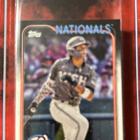Washington Nationals 2024 Topps Factory Sealed 17 Card Team Set with a Jose Ferrer Rookie Card Plus