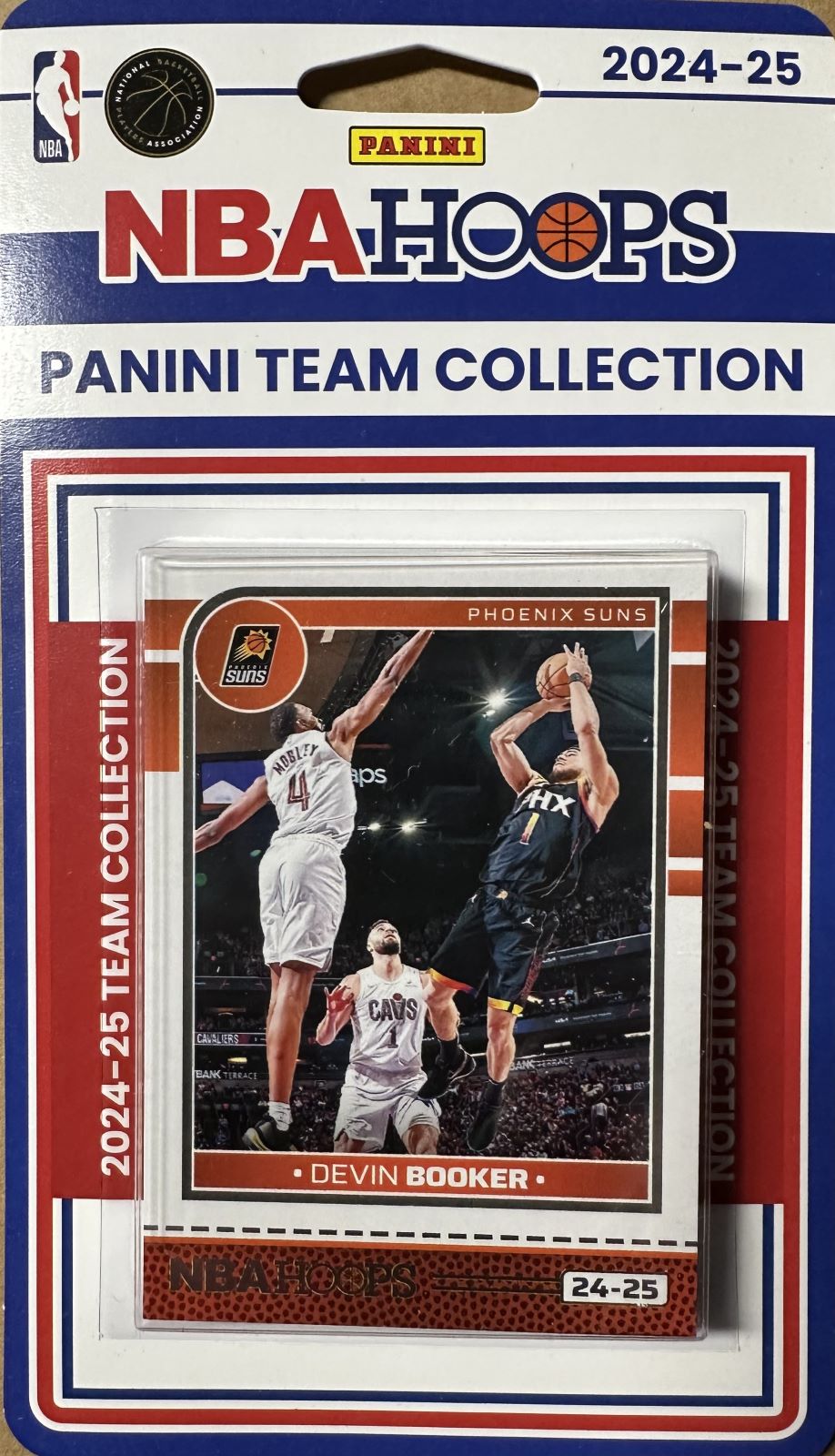 Phoenix Suns 2024 2025 Hoops Factory Sealed Team Set Featuring Kevin Durant and Devin Booker with Rookie cards of Ryan Dunn and Oso Ighodaro Plus