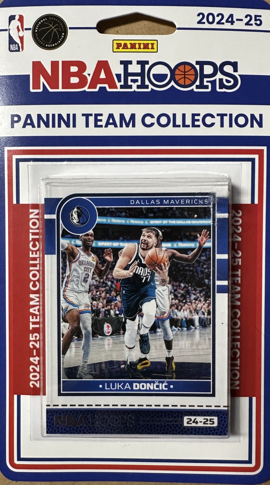 Dallas Mavericks 2024 2025 Hoops Factory Sealed Team Set with Luka Doncic, Klay Thompson and Kyrie Irving Plus