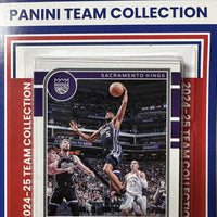 Sacramento Kings 2024 2025 Hoops Factory Sealed Team Set with De'Aron Fox, Demar DeRozan, Malik Monk and Devin Carter Rookie Card