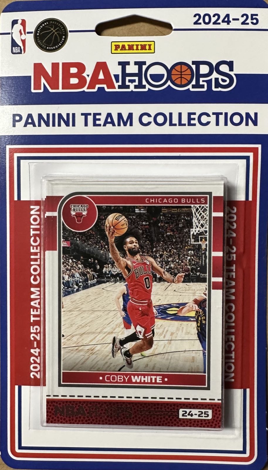 Chicago Bulls 2024 2025 Hoops Factory Sealed Team Set Featuring