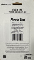 Phoenix Suns 2024 2025 Hoops Factory Sealed Team Set Featuring Kevin Durant and Devin Booker with Rookie cards of Ryan Dunn and Oso Ighodaro Plus
