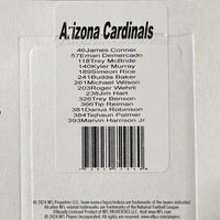 Arizona Cardinals 2024 Donruss Factory Sealed Team Set Featuring Kyler Murray and 5 Rated Rookie Cards with  Marvin Harrison Jr. and Trey Benson Plus