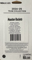 Houston Rockets 2024 2025 Hoops Factory Sealed Team Set Featuring Jalen Green, Amen Thompson, Dillon Brooks and Reed Sheppard Rookie Card
