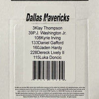 Dallas Mavericks 2024 2025 Hoops Factory Sealed Team Set with Luka Doncic, Klay Thompson and Kyrie Irving Plus
