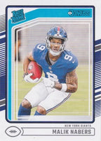 New York Giants 2024 Donruss Factory Sealed Team Set Featuring Eli Manning and Rated Rookie Cards of Malik Nabers, Theo Johnson and Tyrone Tracy Plus
