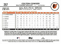 Baltimore Orioles 2024 Topps Complete Mint Hand Collated 24 Card Team Set Featuring Adley Rutschman and Gunnar Henderson with Rookie Cards of Colton Cowser, Jordan Westburg, Heston Kjerstad Plus
