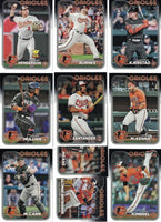 Baltimore Orioles 2024 Topps Complete Mint Hand Collated 24 Card Team Set Featuring Adley Rutschman and Gunnar Henderson with Rookie Cards of Colton Cowser, Jordan Westburg, Heston Kjerstad Plus
