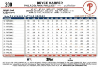 Philadelphia Phillies 2024 Topps Complete Mint 24 Card Hand Collated Team Set Featuring Bryce Harper Kyle Schwarber and Trea Turner with Johan Rojas Orion Kerkering and Weston Wilson Rookies Plus
