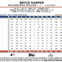 Philadelphia Phillies 2024 Topps Complete Mint 24 Card Hand Collated Team Set Featuring Bryce Harper Kyle Schwarber and Trea Turner with Johan Rojas Orion Kerkering and Weston Wilson Rookies Plus