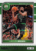 Boston Celtics 2024 2025 Hoops Factory Sealed 8 Card Team Set with Jayson Tatum, Jaylen Brown and a Baylor Scheierman Rookie Plus
