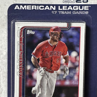 2025 Topps American League All Star Standouts Factory Sealed Limited Edition 17 Card Team Set Featuring Mike Trout, Adley Rutschman, Rafael Devers, Aaron Judge, Gerrit Cole and Altuve Plus