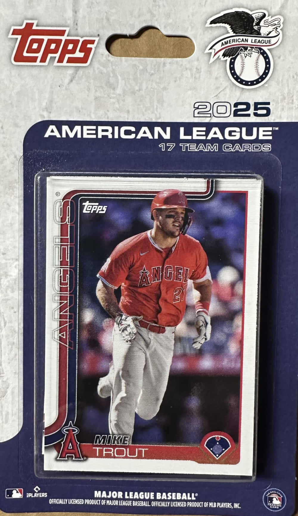 2025 Topps American League All Star Standouts Factory Sealed Limited Edition 17 Card Team Set Featuring Mike Trout, Adley Rutschman, Rafael Devers, Aaron Judge, Gerrit Cole and Altuve Plus