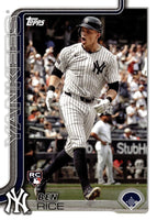 New York Yankees 2025 Topps Factory Sealed 17 Card Team Set Featuring Aaron Judge with Rookies Card of Will Warren and Ben Rice Plus
