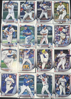 2025 Bowman Baseball Series Complete Mint 250 Card Set made by Topps with Stars, Prospects and Rookie Cards
