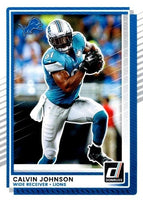 Detroit Lions 2025 Donruss Factory Sealed Team Set Featuring Jared Goff, Jahmyr Gibbs, Calvin Johnson and Isaac TeSlaa and Tyleik Williams Rated Rookie Cards Plus
