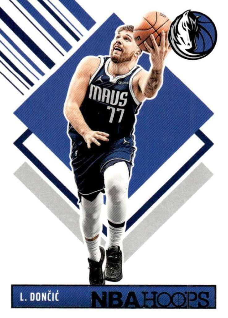 Luka Doncic 2024 2025 Panini HOOPS Series Mint Basketball Tribute Subset Card #281