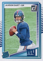 New York Giants 2025 Donruss Factory Sealed Team Set Featuring Rated Rookie Cards of Jaxson Dart, Cam Skattebo and Abdul Carter Plus
