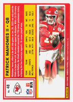 Kansas City Chiefs 2025 Donruss Factory Sealed Team Set Featuring Patrick Mahomes and Travis Kelce with 3 Rated Rookie Cards Plus
